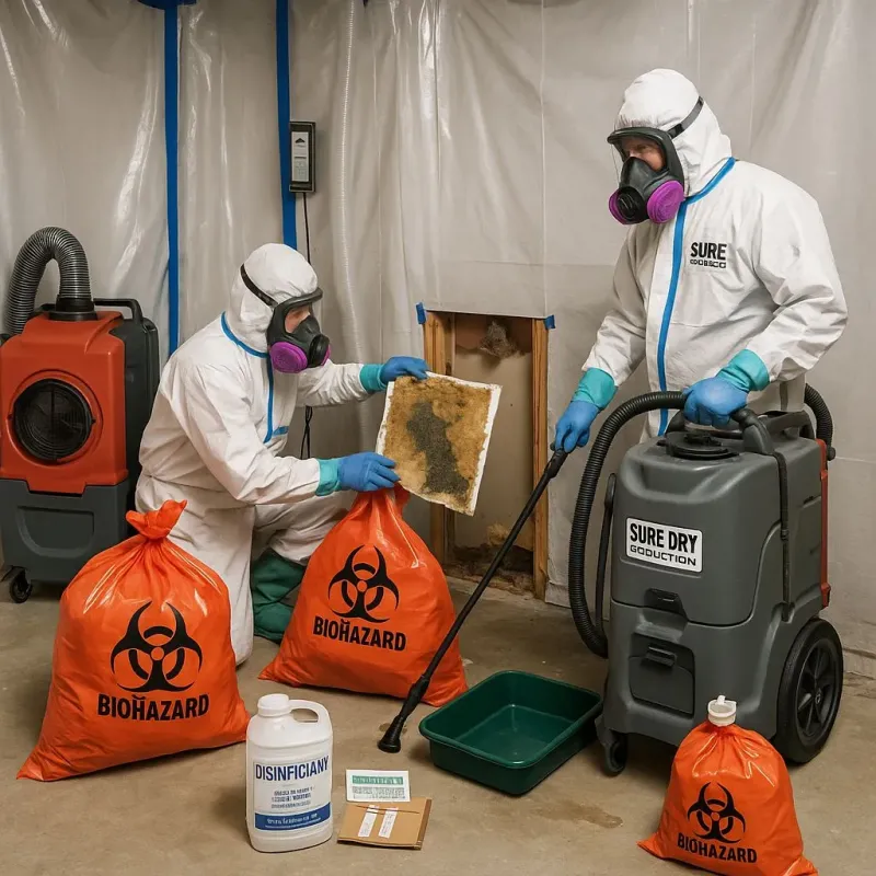 Contaminated Water Handling Protocols process in Lead, SD