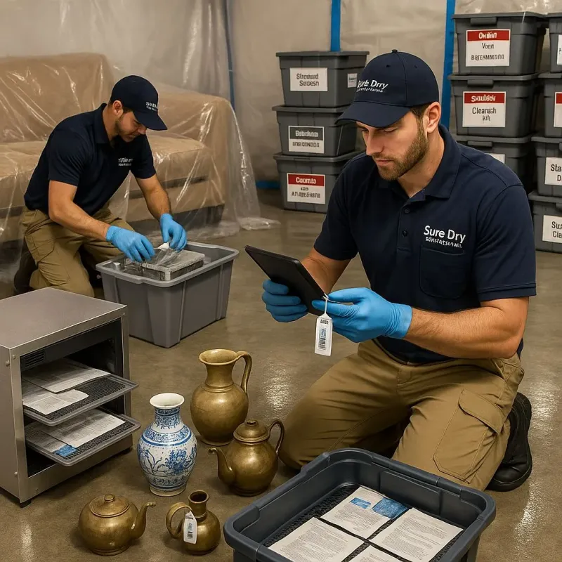 Content Protection and Restoration process in Lead, SD